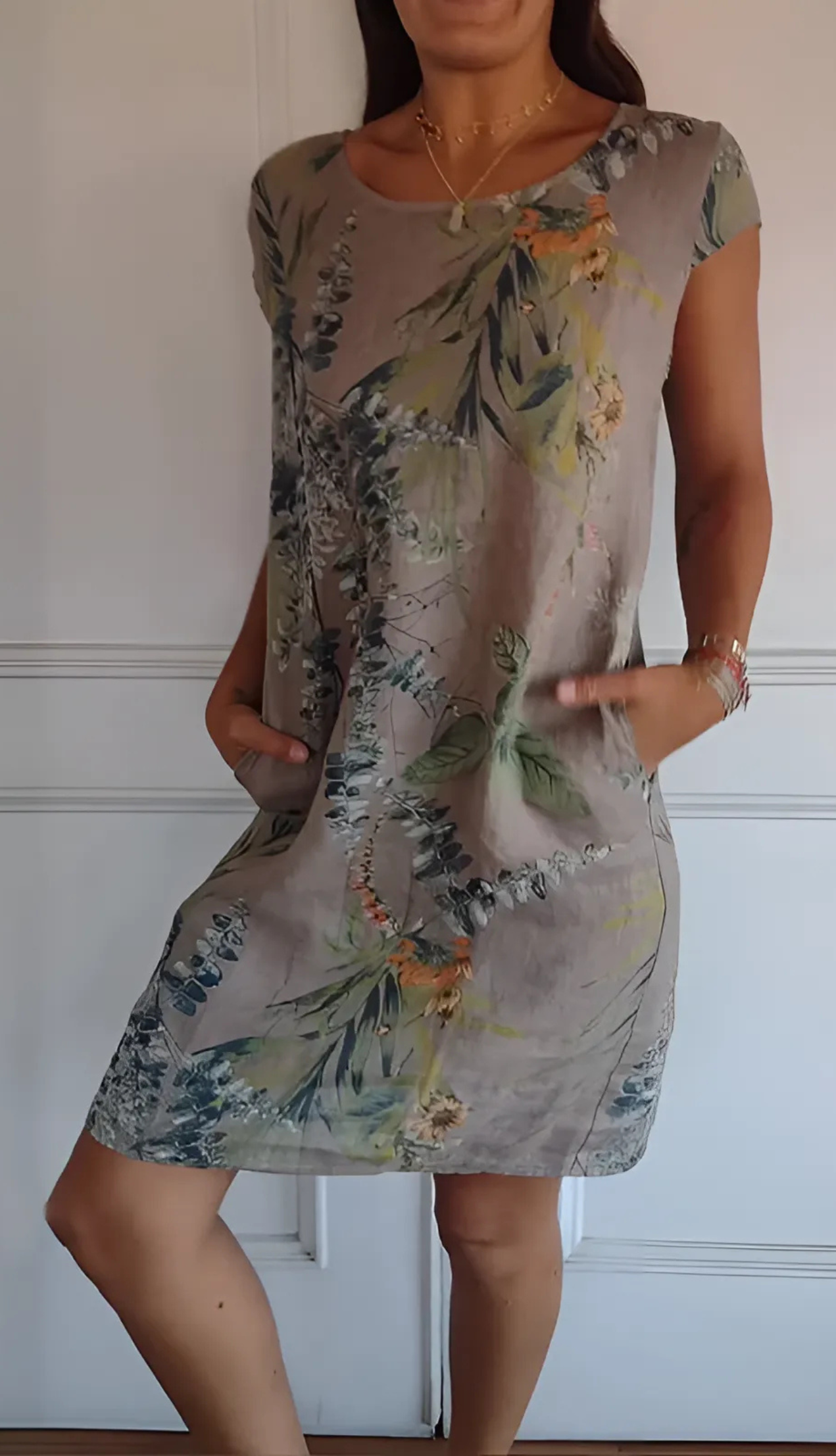 Anne | Comfortabele Ronde Jurk