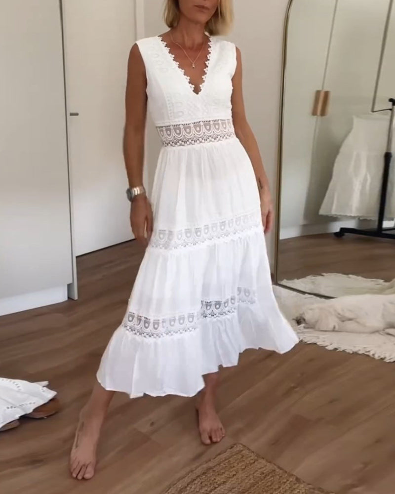 Indra ™ | Kanten Boho Jurk