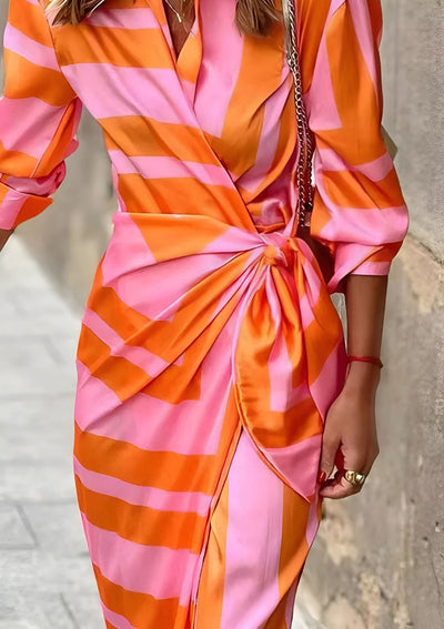 Amalia | Wikkeljurk met Print