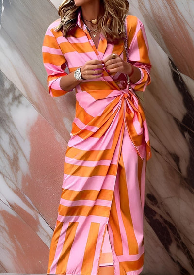 Amalia | Wikkeljurk met Print