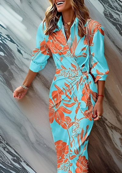 Amalia | Wikkeljurk met Print