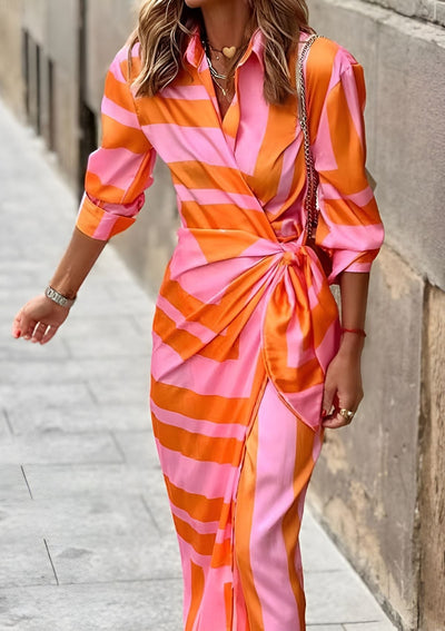 Amalia | Wikkeljurk met Print